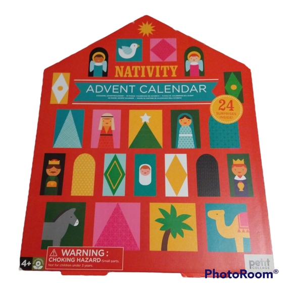 Petit Collage Holiday Advent Calendar Petit Collage Nativity Popout